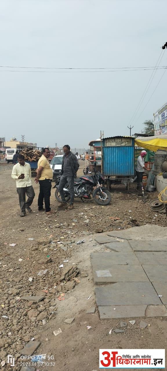 जालना जिंतूर महामार्गा वरील अतिक्रमणामुळे नागरी त्रस्त
