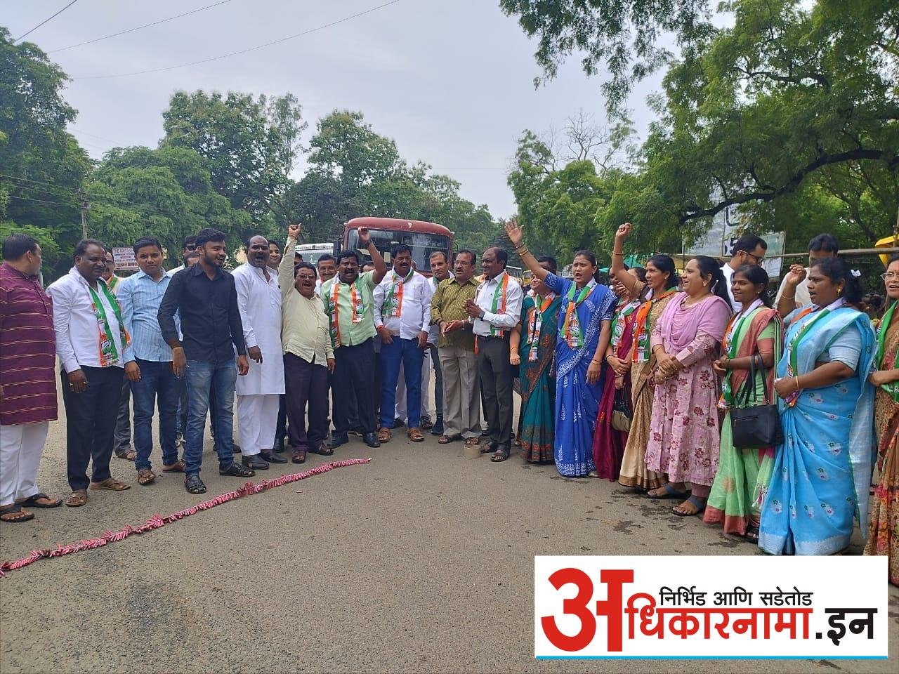 सुप्रीम कोर्टाने राहुल गांधींच्या शिक्षेला स्थगितीवर भंडारा जिल्हा काँग्रेस चा जल्लोष