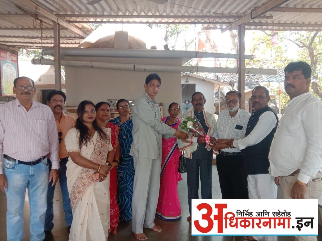 वरिष्ठ पत्रकार रामप्रकाश निराला यांच्या वाढदिवसानिमित्त चला गावाकडे कार्यक्रम संपन्न