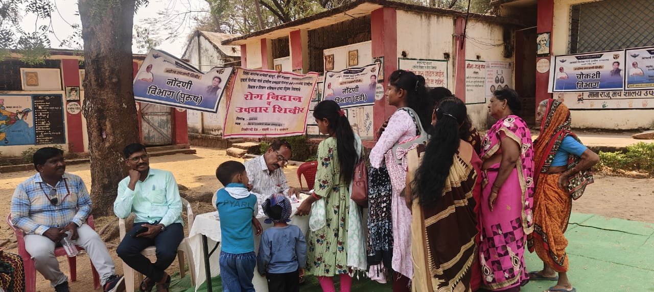 शेगांव ( खुर्द) येथे सर्व रोग निदान व उपचार शिबिर संपन्न