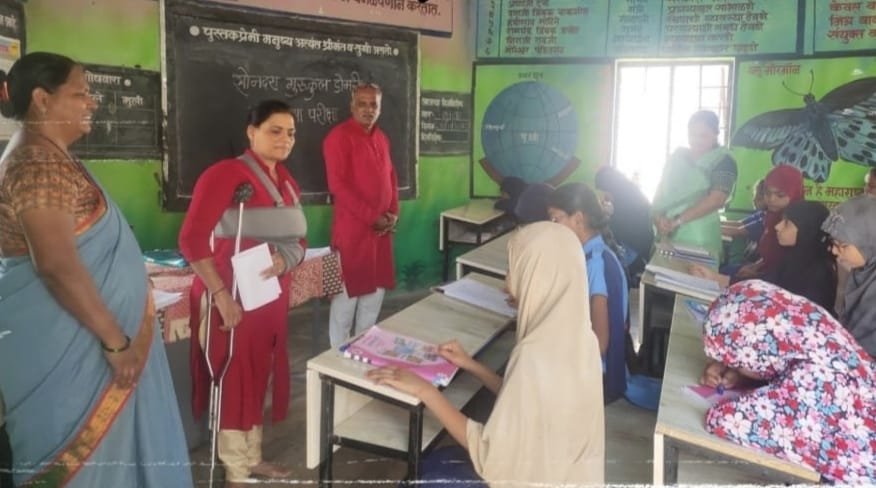 जिल्हा परिषद केंद्रीय प्राथमिक शाळा पाटोदा यांचा सुवर्णकन्या स्पर्धा परीक्षेत उत्कृष्ट सहभाग