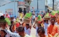 वाकान येथे तिज उत्सव विसर्जन! संस्कृतीची जोपासली परंपरा…..