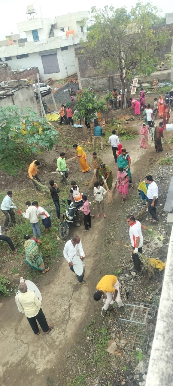 चंदनवाडी हे छोट गाव पण कीर्ती महान; स्वच्छता मोहीम अंतर्गत मुख्यमंत्री समृद्ध पंचायत राज अभियान 