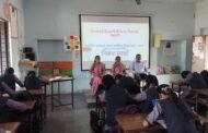नेवजाबाई हितकारिणी कन्या विद्यालयात मतदान जनजागृतीसाठी निबंध स्पर्धेचे आयोजन