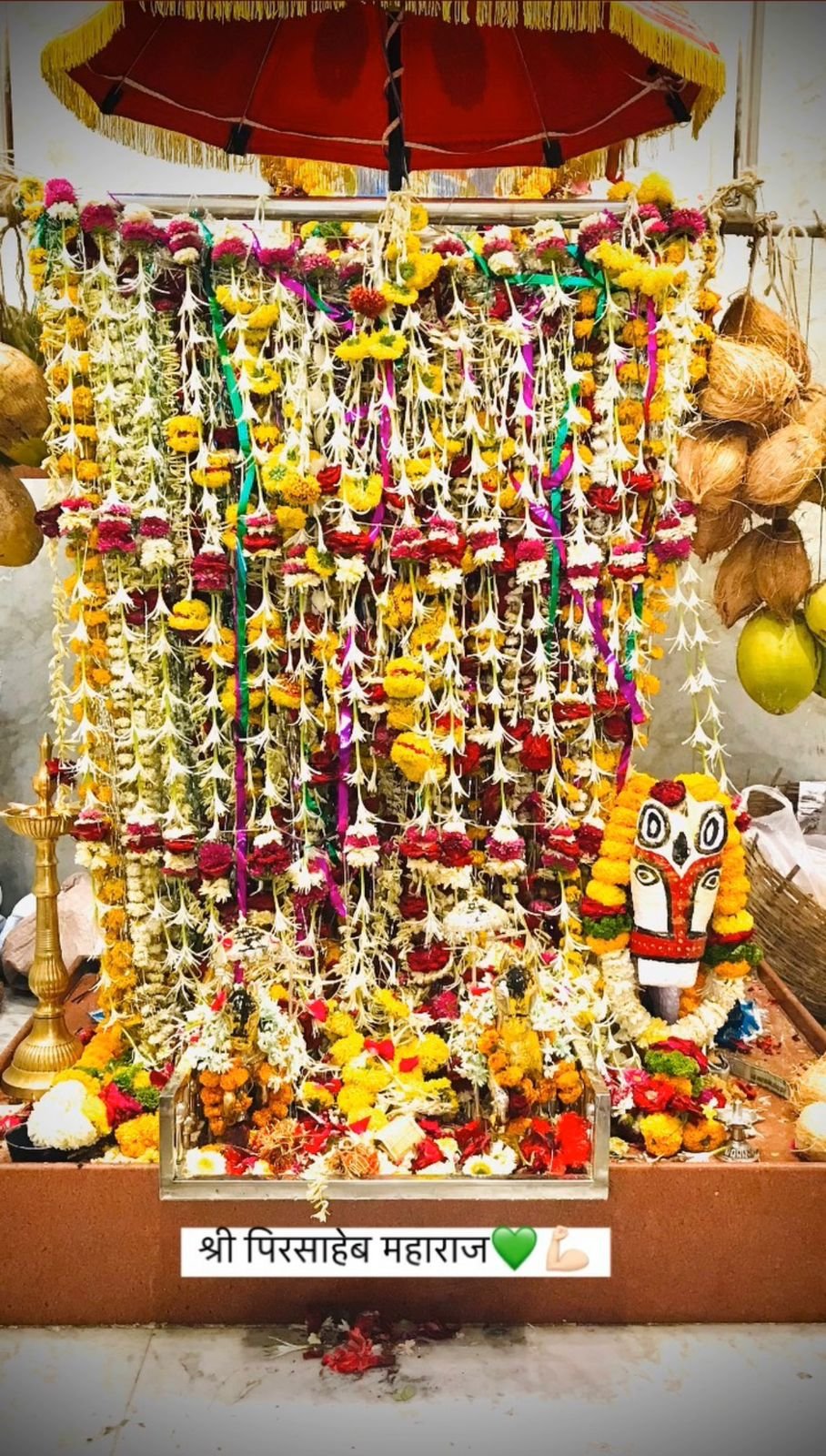 तक्रारवाडी येथे श्री पिरसाहेब महाराज यात्रा उत्सवाची जय्यत तयारी