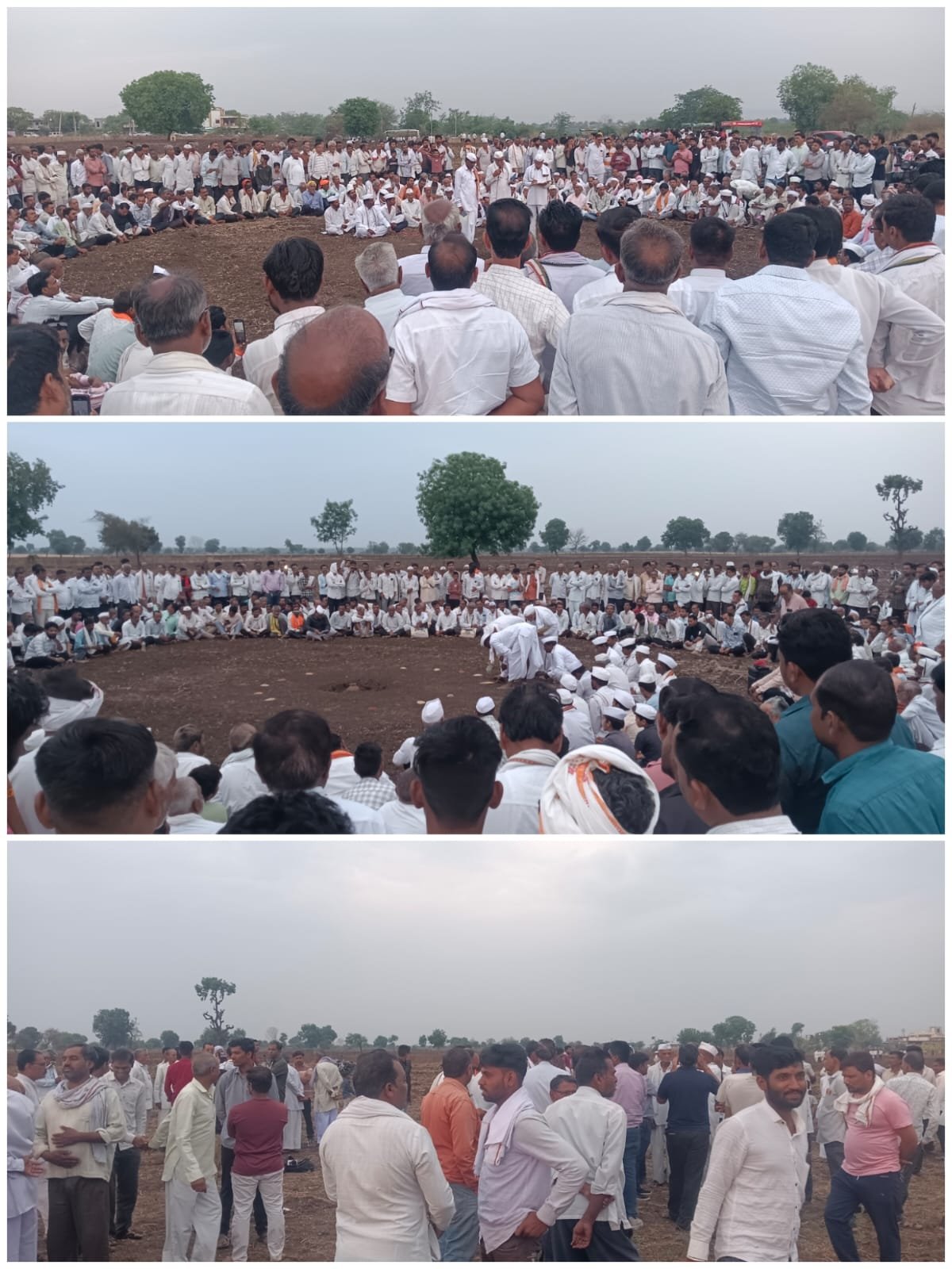 राजा कायम, पाऊस सर्वसाधारण भेंडवळची   घटमांडणी जाहीर..